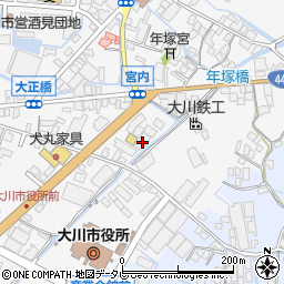 有限会社寿家具大川製作所周辺の地図