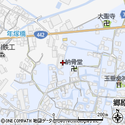 福岡県大川市酒見318-1周辺の地図
