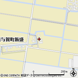 佐賀県佐賀市東与賀町大字飯盛818周辺の地図
