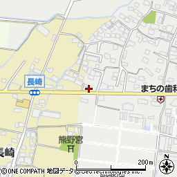 福岡県筑後市和泉1077-2周辺の地図