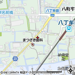 シャーメゾン八丁牟田駅前Ａ周辺の地図