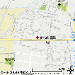 福岡県筑後市和泉1051周辺の地図