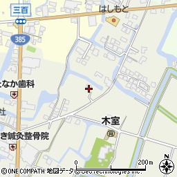 福岡県大川市大橋477周辺の地図