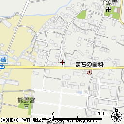 福岡県筑後市和泉1054-7周辺の地図