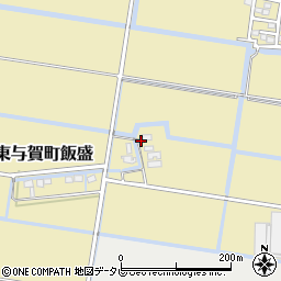 佐賀県佐賀市東与賀町大字飯盛819周辺の地図