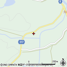 愛媛県北宇和郡松野町富岡755周辺の地図