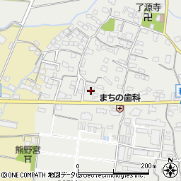 福岡県筑後市和泉1053周辺の地図