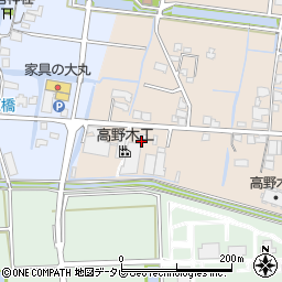 高野木工株式会社周辺の地図
