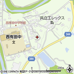 佐賀県西松浦郡有田町立部甲208周辺の地図