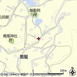 佐賀県武雄市黒髪9036周辺の地図