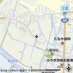 福岡県大川市大橋342周辺の地図