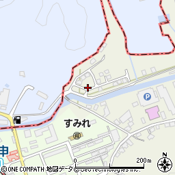 真申公園周辺の地図