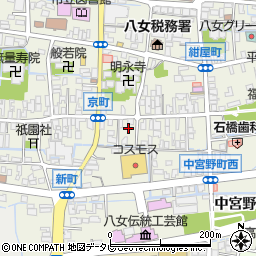 西日本新聞エリアセンター　福島周辺の地図