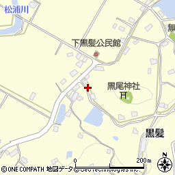 佐賀県武雄市黒髪8986周辺の地図