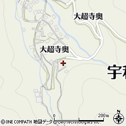 愛媛県宇和島市大超寺奥325周辺の地図