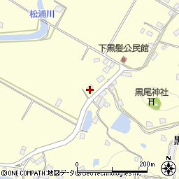 佐賀県武雄市黒髪8138周辺の地図