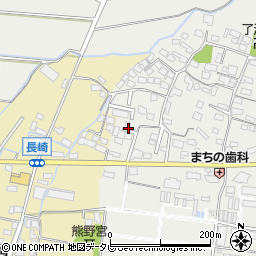 福岡県筑後市和泉1066-3周辺の地図