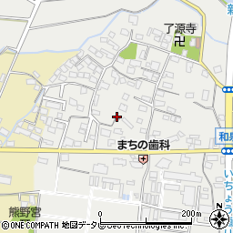 福岡県筑後市和泉1156周辺の地図