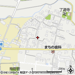 福岡県筑後市和泉1152-1周辺の地図