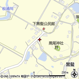 佐賀県武雄市黒髪8988周辺の地図