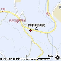 大分県日田市前津江町大野2192-1周辺の地図