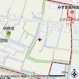 福岡県大川市中木室896周辺の地図