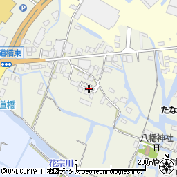 福岡県大川市大橋309周辺の地図