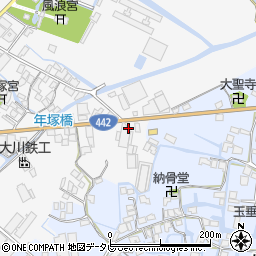 福岡県大川市酒見599-3周辺の地図