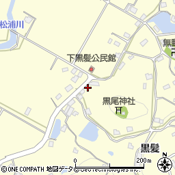 佐賀県武雄市黒髪8991周辺の地図