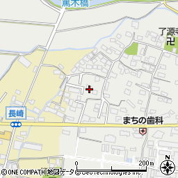福岡県筑後市和泉1091周辺の地図