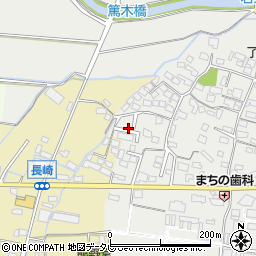 福岡県筑後市和泉1085-8周辺の地図
