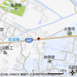 福岡県大川市酒見599-5周辺の地図