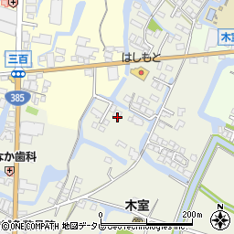 福岡県大川市大橋527周辺の地図