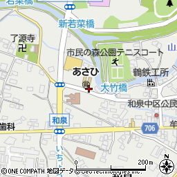 福岡県筑後市和泉101-3周辺の地図