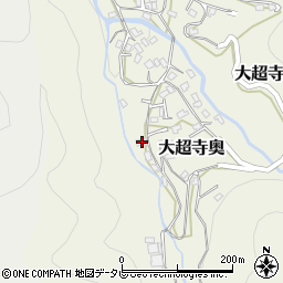 愛媛県宇和島市大超寺奥333周辺の地図