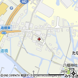 福岡県大川市大橋309-2周辺の地図