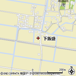 佐賀県佐賀市東与賀町大字飯盛883周辺の地図
