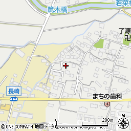 福岡県筑後市和泉1085-1周辺の地図