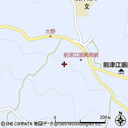 大分県日田市前津江町大野2268周辺の地図