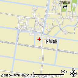 佐賀県佐賀市下飯盛886周辺の地図