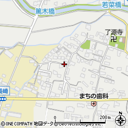 福岡県筑後市和泉1100周辺の地図