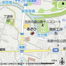 福岡県筑後市和泉102周辺の地図