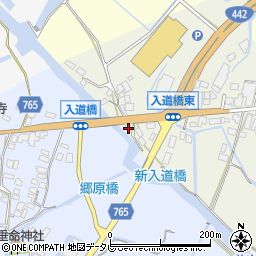 福岡県大川市大橋208-4周辺の地図