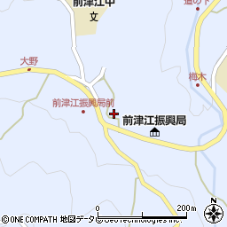 大分県日田市前津江町大野2205周辺の地図