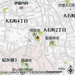 大分県大分市荏隈大石町３丁目238周辺の地図