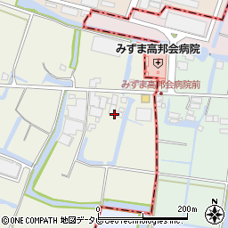 福岡県大川市中木室919-2周辺の地図