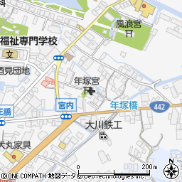 福岡県大川市酒見560-5周辺の地図