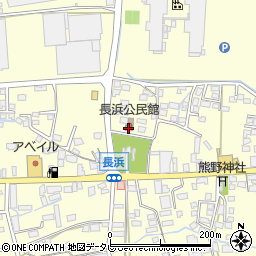 長浜公民館周辺の地図