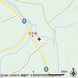 愛媛県北宇和郡松野町富岡996周辺の地図