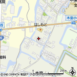福岡県大川市大橋540周辺の地図